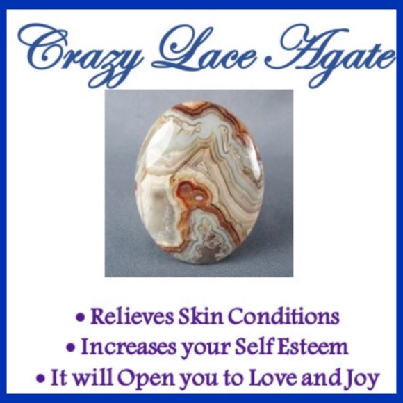 Crazy Lace Agate Heart Necklace - Picture 7 of 9